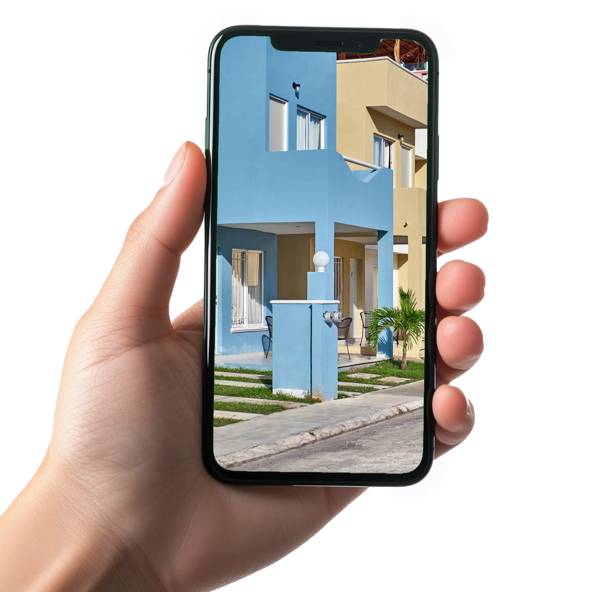 Tour virtual de una casa desarrollado con imágenes aéreas capturadas por drones.